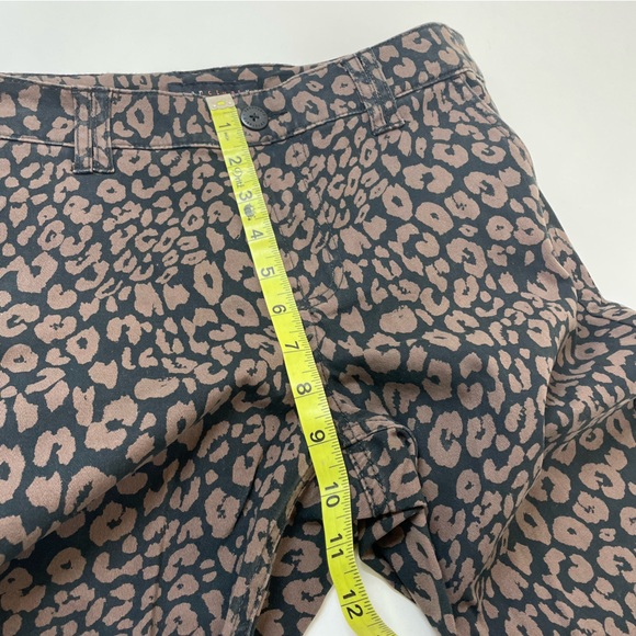 Sanctuary Brown Leopard Cropped Pant Size 27 - Picture 13 of 13